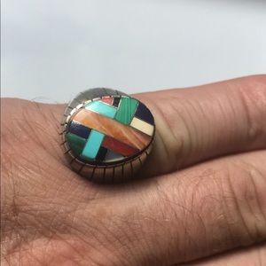 nativ american sterling silver ring